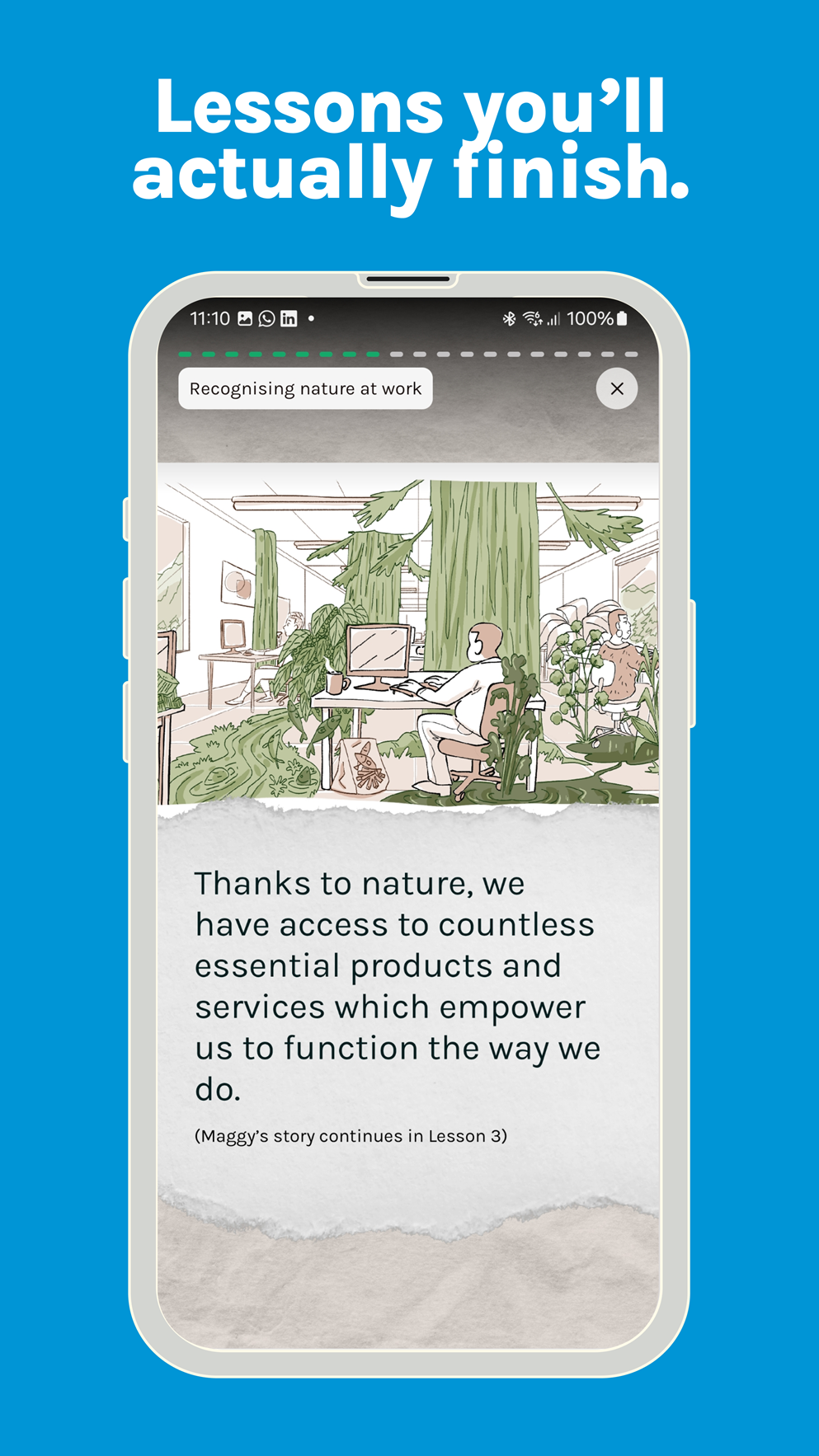 Lessons youll actually finish Lessons youll actually finish